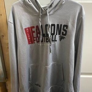 Atlanta Falcons NFL New Era Hoodie Size XL  W-22” L-28” (Like New)